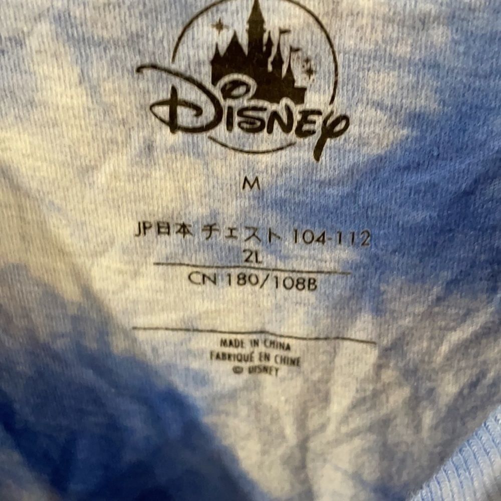 NWOT Disney American Flag Ears Tie Dye Tee shirt - Picture 4 of 11